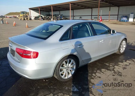 2013 Audi A4 2.0T Premium from USA, damaged, VIN WAUFFAFL2DN023642